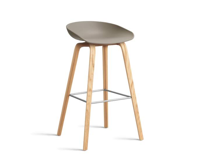 AAS 32 Bar Stool High Oak, khaki