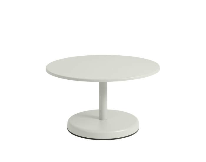 Linear Steel Coffee Table Ø70, grey