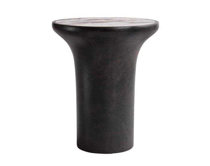 Trumpet Table Tall, calacatta