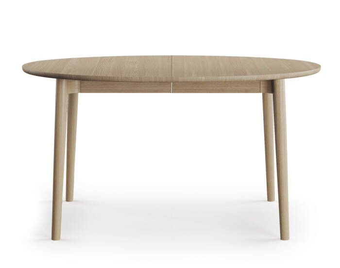 Expand Dining Table Circular, light oiled oak