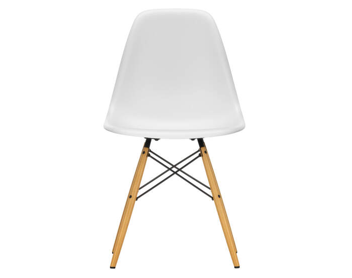 Eames Plastic Side Chair DSW, cotton white