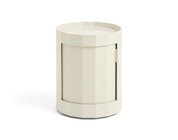 Facet Cabinet Low, eggshell