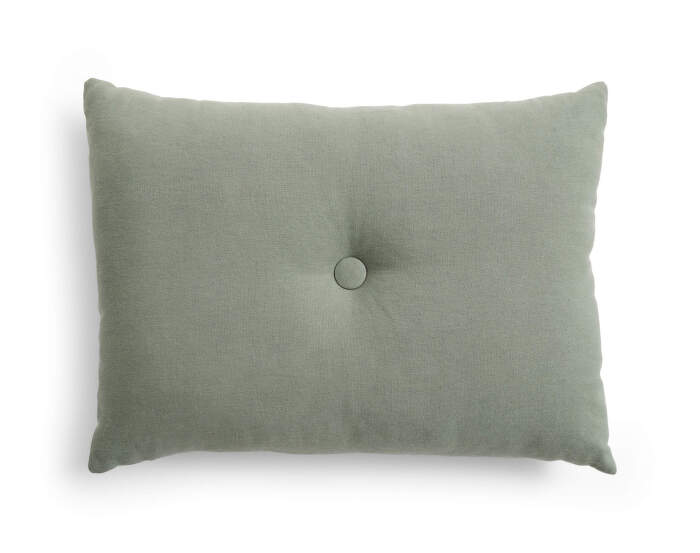 Dot Cushion Linen, pine green
