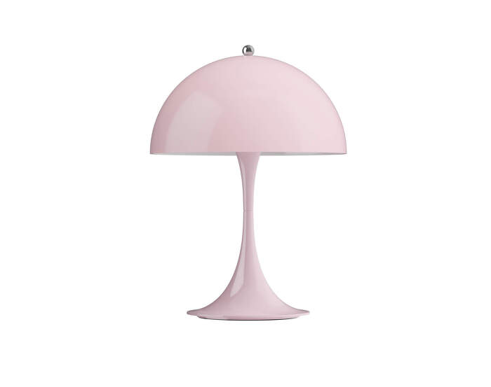 Panthella 250 Portable Lamp, opal pale rose