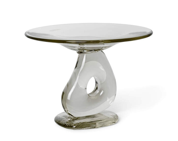Damo Glass Centrepiece Ø30, clear