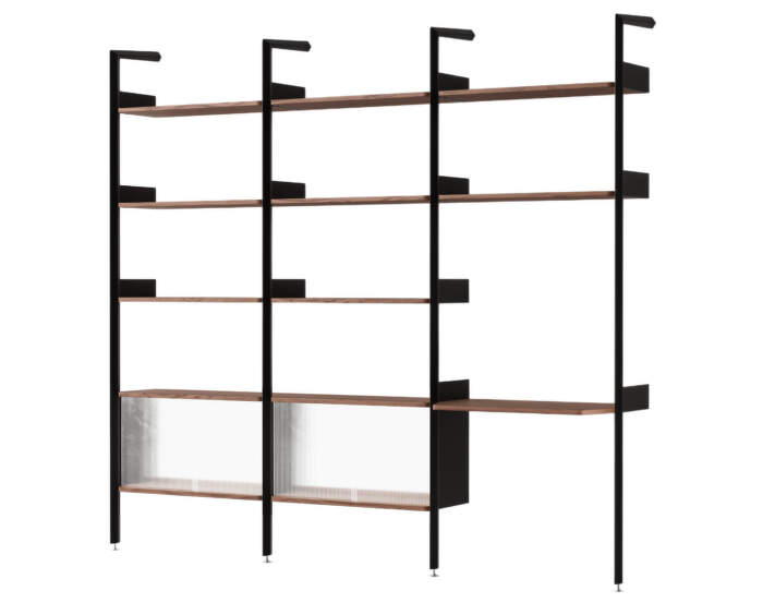 Rombe Configuration J, anthracite/lacquered walnut