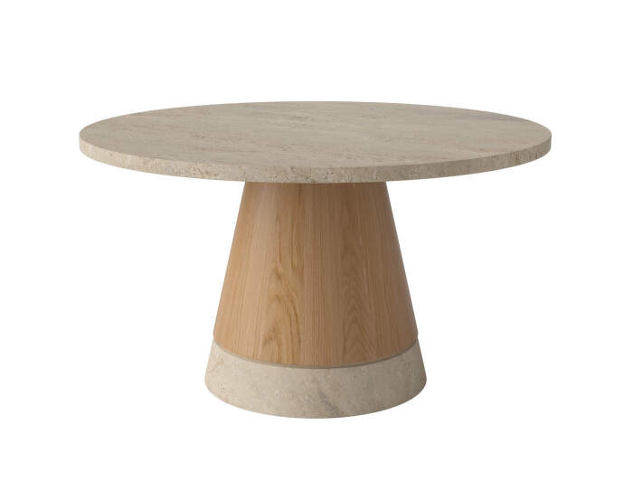Piro Coffee Table Ø60, sand travertine