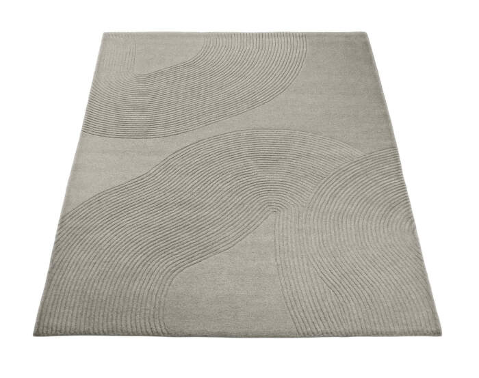 Zen Rug Rectangular 200x300, light grey