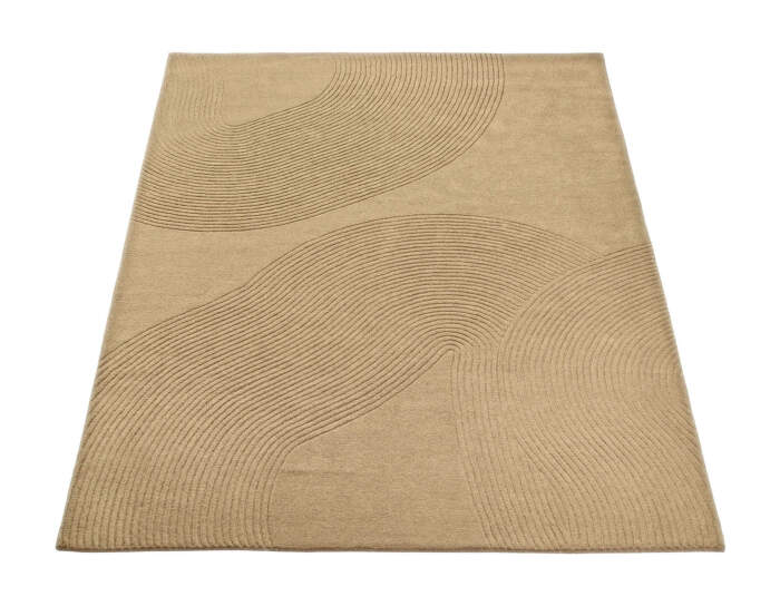 Zen Rug Square 250x250, beige