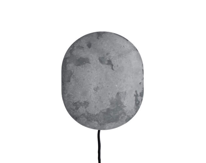 Clam Wall Lamp, oxidized