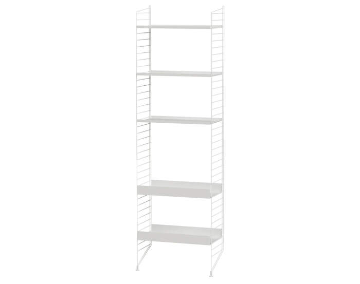 String Bathroom I Shelving Set, white