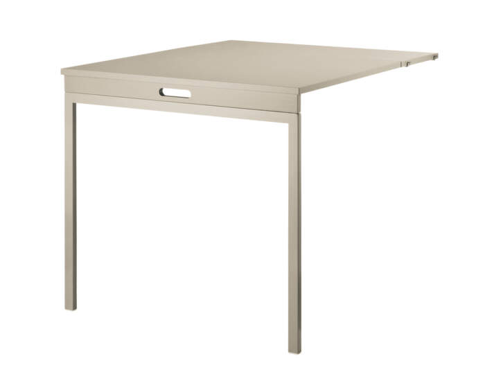 String Folding Table, beige/beige