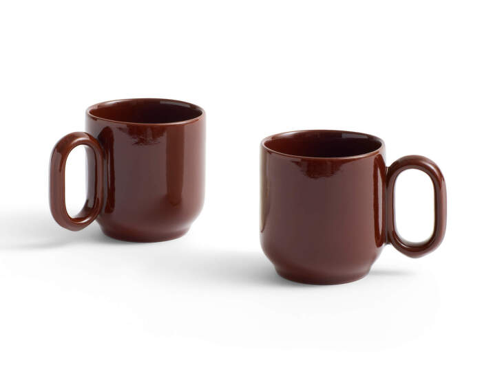 Barro Cup set of 2, burgundy