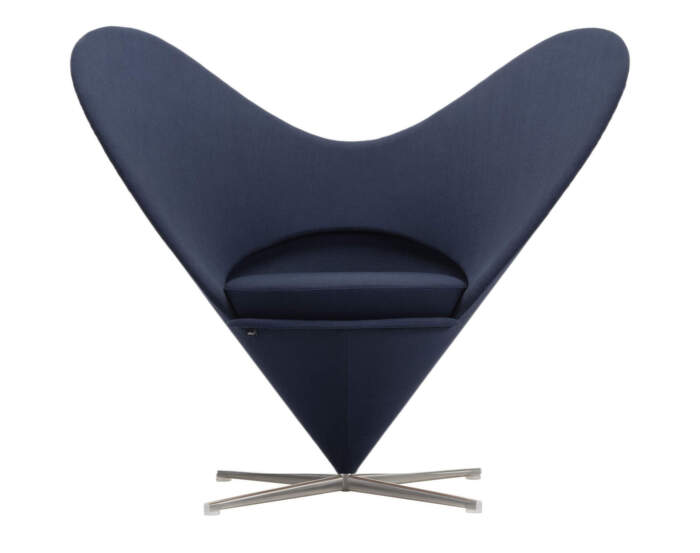 Heart Cone Chair, Volo night blue