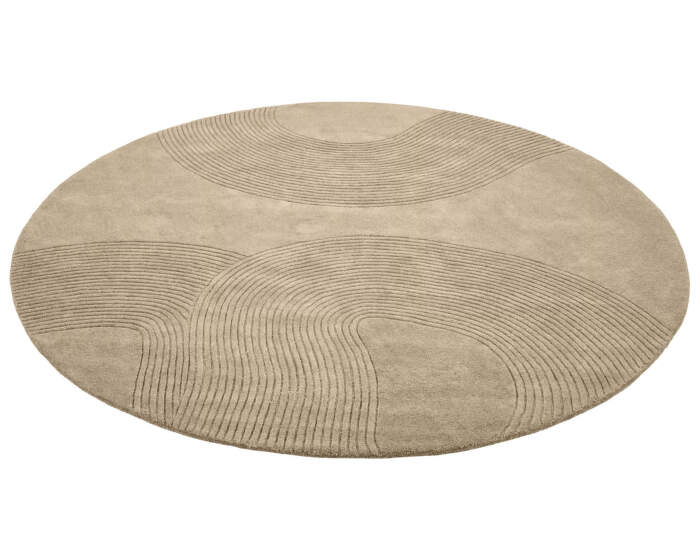 Zen Round Rug Ø300 cm, beige