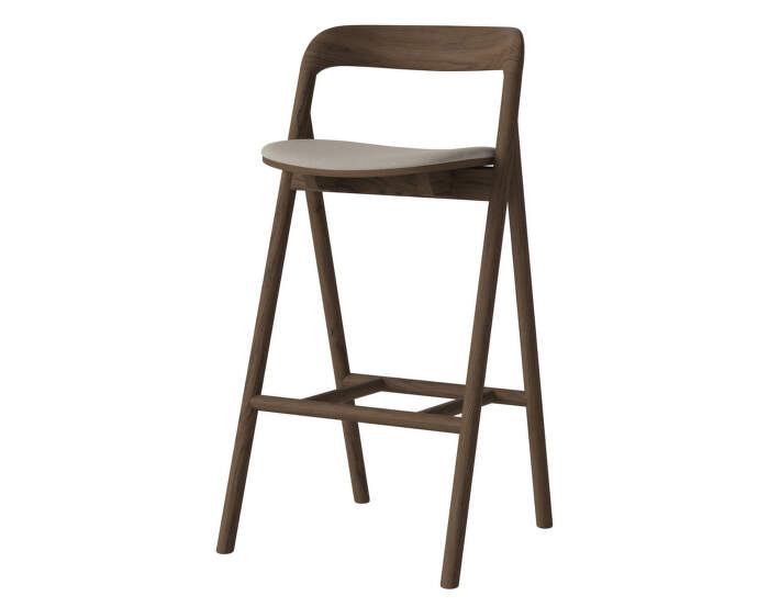 Barová stolička Fenri 75 cm Dark Oak, sand