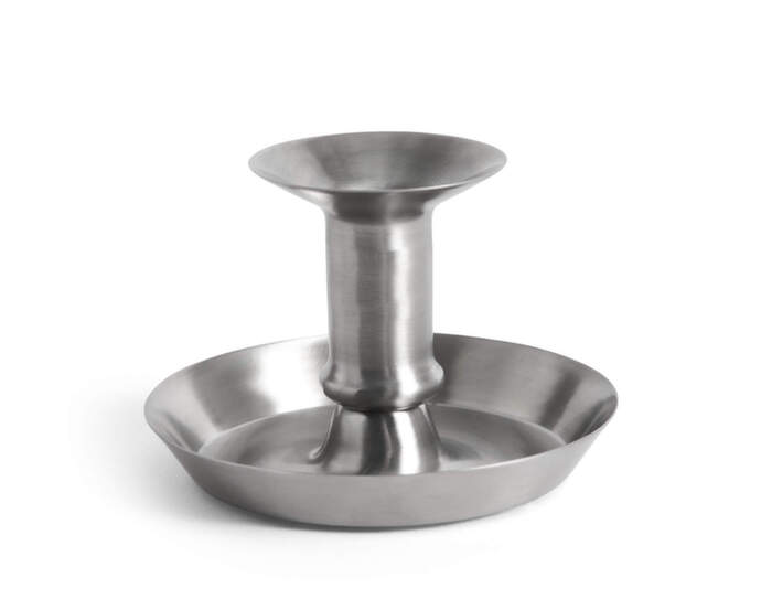 Flare Steel Candleholder Small