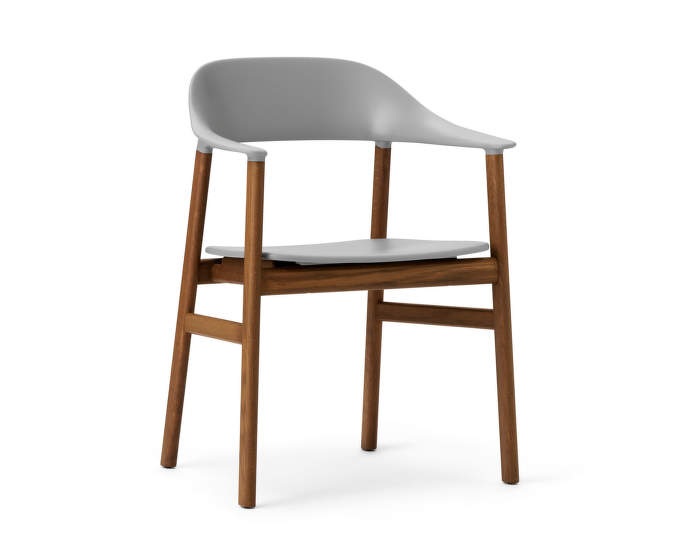 Židle Herit Armchair Smoked Oak, grey