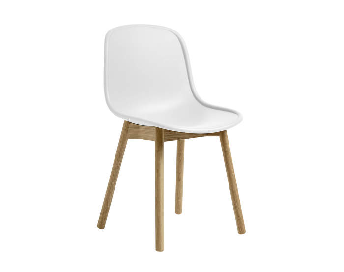 Židle Neu 13 Matt Lacquered Solid Oak, cream