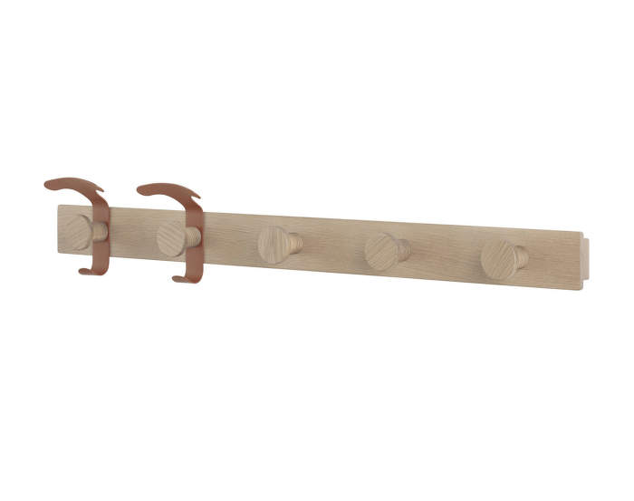 Avail Coat Rack, oak/copper brown