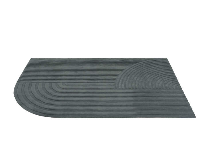 Relevo Rug 200x300, Dark Green