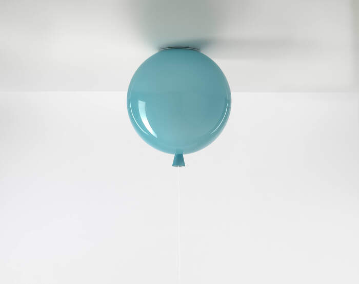 Memory Ceiling PC877 Lamp, turquoise