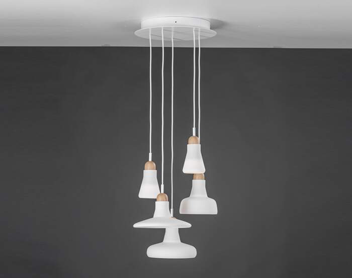 Shadows Set Ring Canopy PC929, opaline / white oak