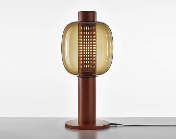 Bonbori Large PC1164 Lamp, brown / copper metallic