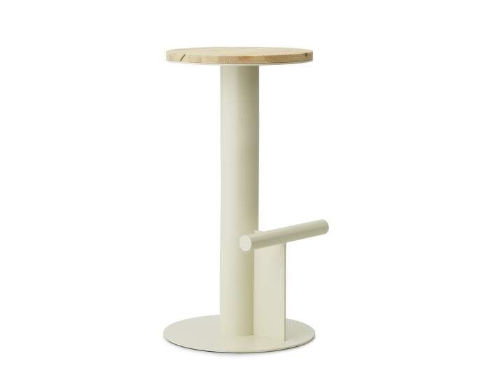 Pole Barstool 75, pine / sand