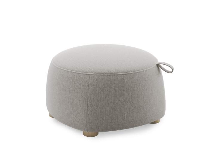 Gem Pouf, Brusvik 02 light grey