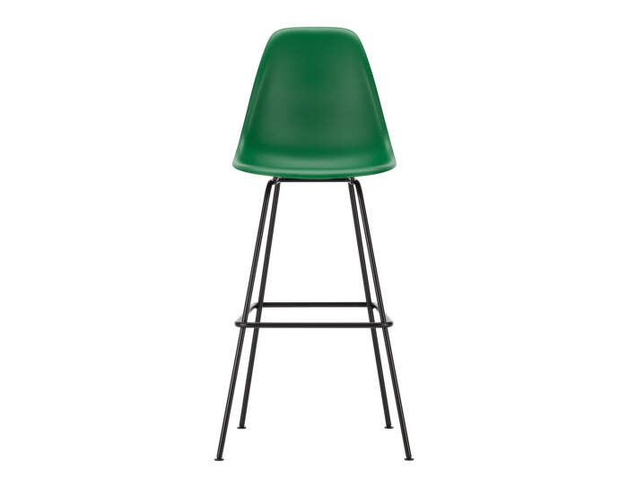 Eames Plastic Bar Stool High, emerald