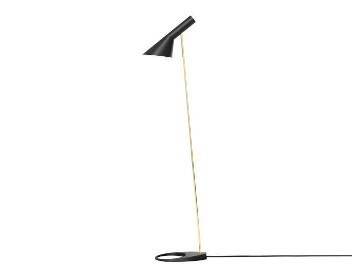 AJ Floor Lamp, black/brass