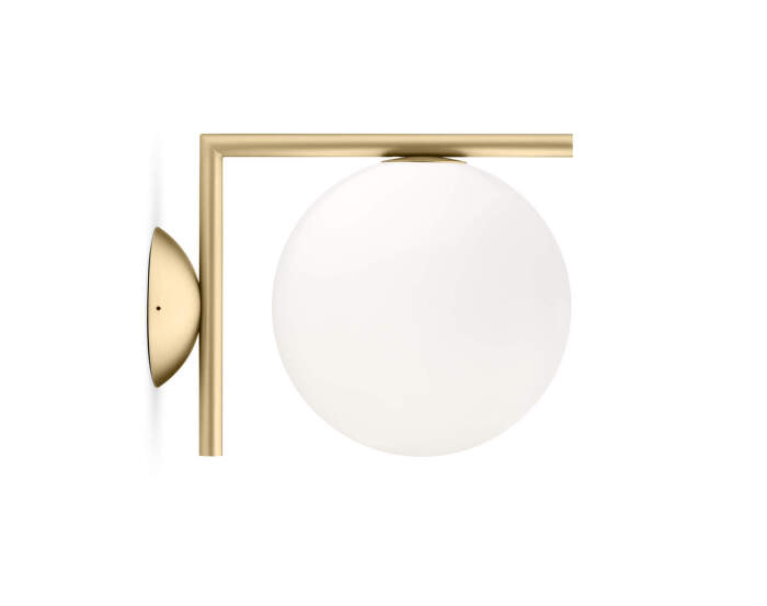 IC C/W1 Ceiling/Wall Lamp, brass