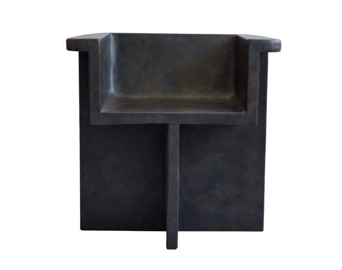 Brutus Dining Chair, coffee