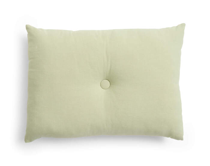 Dot Cushion Linen, pistachio green