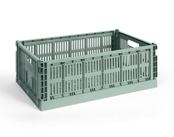 Colour Crate Large, sage green