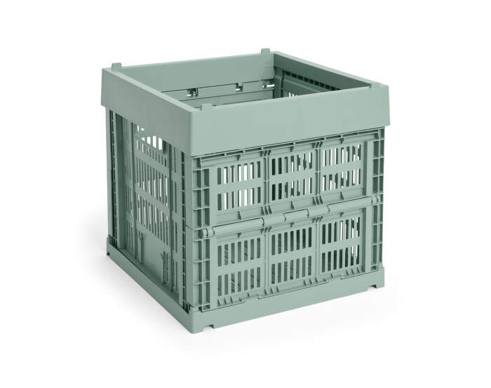Colour Crate Cube, sage green