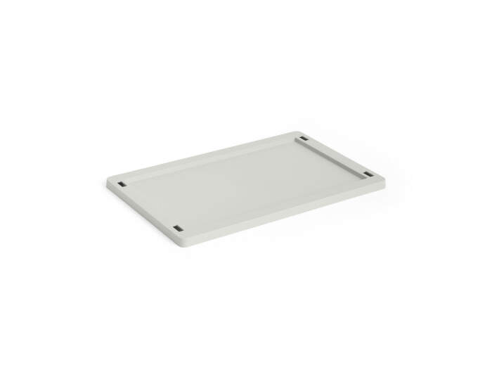 Colour Crate Lid Plastic Small, grey