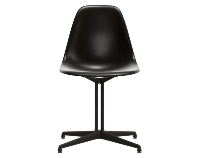 Eames Plastic Side Chair DSL, deep black