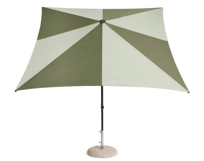 Terrazza Parasol Square, green and dark green