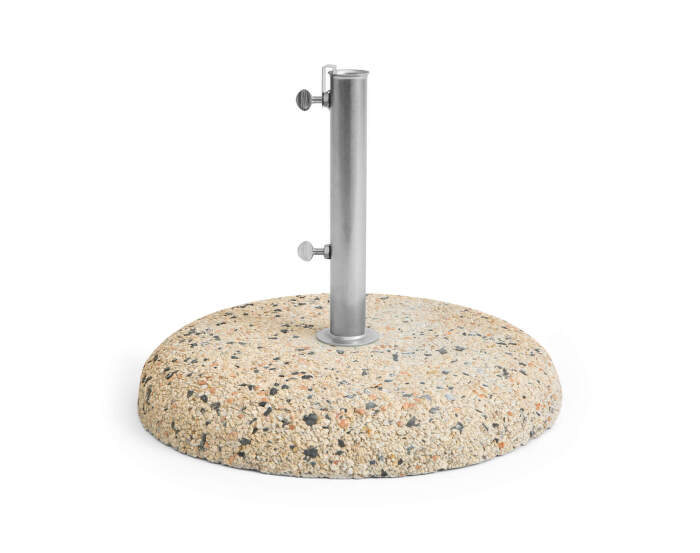 Terrazza Parasol Base, concrete stone