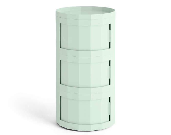 Facet Cabinet 30, soft mint