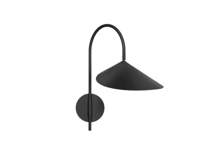 Arum Swivel Wall Lamp Hardwired, black