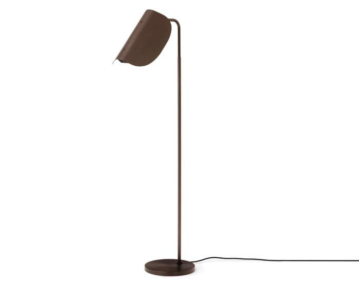 Wing Floor Lamp, bronzed aluminium