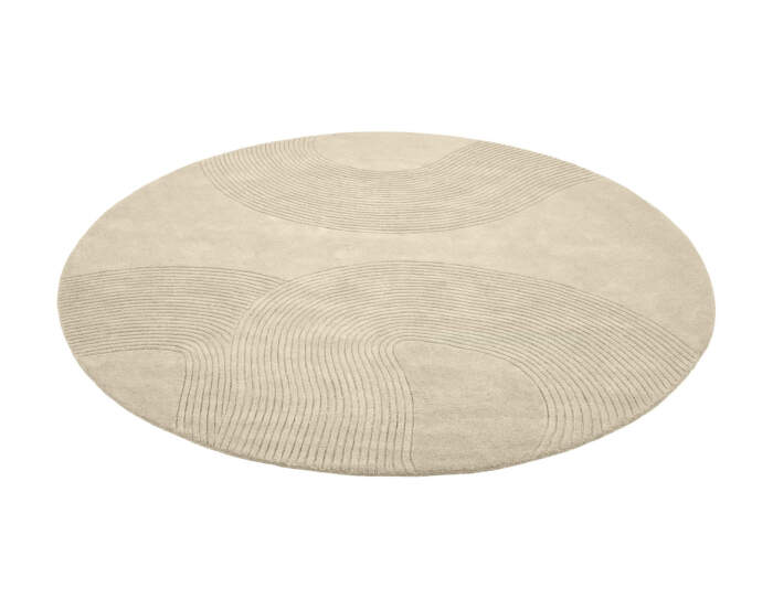 Zen Round Rug Ø200 cm, creme