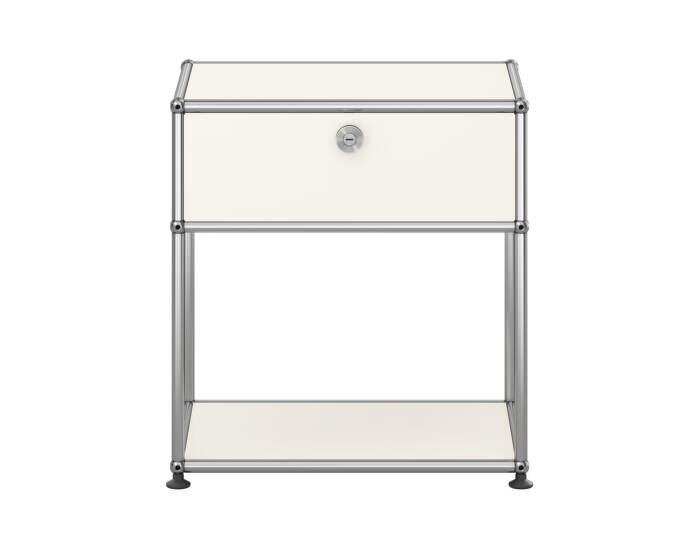 USM Haller M54 Bedside Table, pure white