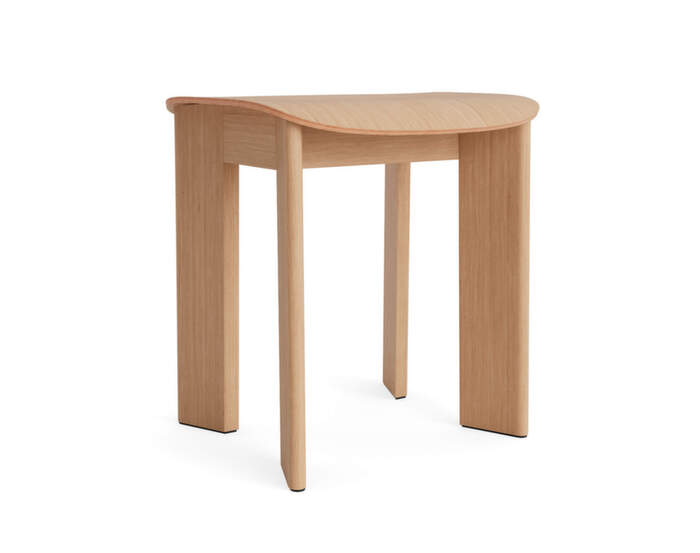 Chisel 10 Stool, lacquered oak