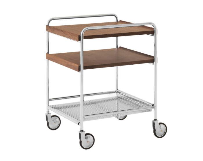 Alima Trolley NDS2, chrome / walnut