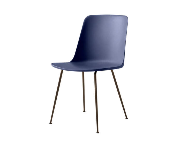 Rely Side Chair HW6, bronzed / midnight