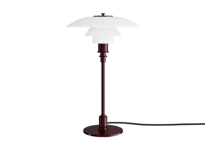 Stolní lampa PH 32, glossy burgundy